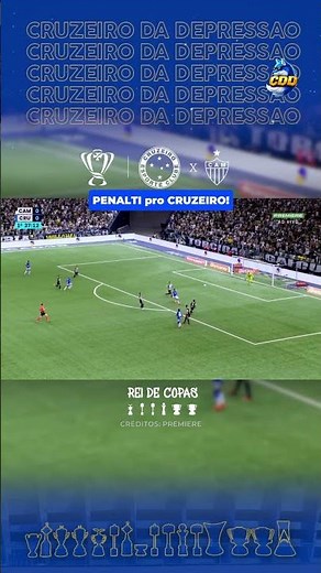 🦊😱PENALTI pro CRUZEIRO! ATLÉTICO 0x0 CRUZEIRO - COPA do BRASIL 2026