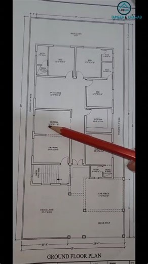 "2D Home Map Design | Perfect Floor Plan"
