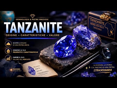 TANZANITE una Pietra veramente Unica