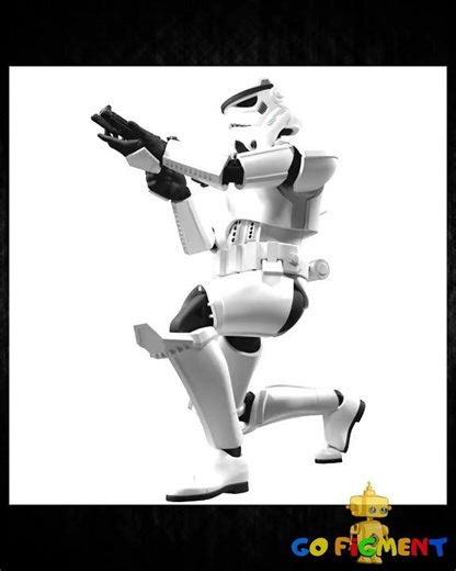 Star Wars Empire Strikes Back Stormtrooper Blokees Model Kit