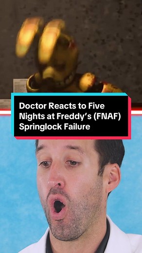 Doctor Reacts to Five Nights at Freddy’s (FNAF) Springlock Failure | springtrap