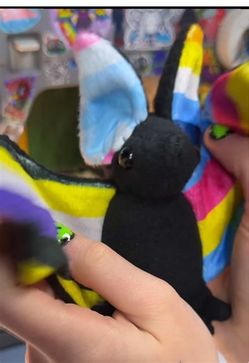 Create Your Own Custom Pride Bat Plushie