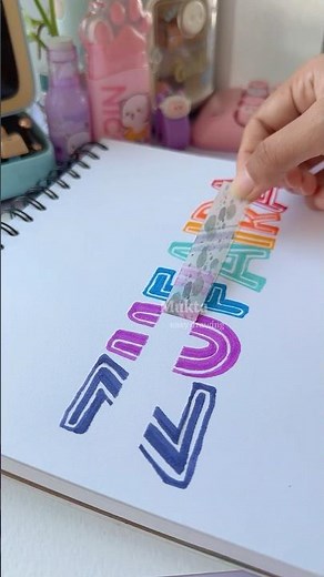 😱✨Easy Calligraphy Ideas #shorts #art #drawing #youtubeshortsvideo