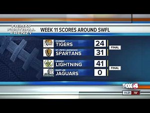 Week 11 high school football highlights and scores