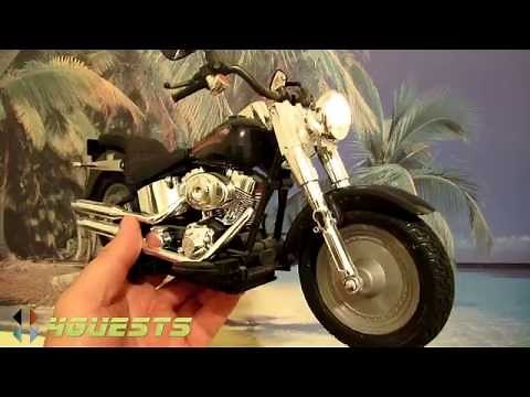Toy Harley Davidson Softail Motorcycle (New Bright)