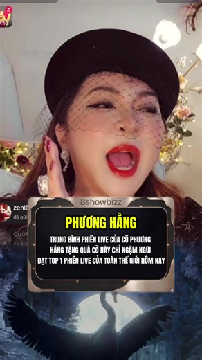 TRUNG BÌNH PHIÊN LIVE CỦA CÔ PHƯƠNG HẰNG TẶNG QUÀ CỠ NÀY CHỈ NGẬM NGÙI ĐẠT TOP 1 PHIÊN LIVE CỦA TOÀN THẾ GIỚI HÔM NAY #8showbizz #nguyenphuonghang