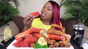 139K views · 1.2K reactions | KING CRAB LOBSTER SEAFOOD BOIL MUKBANG | Mukbang | Facebook