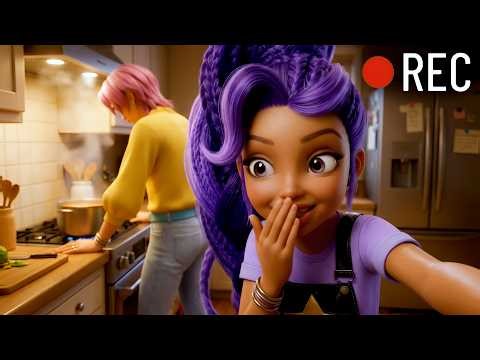 Vlog: Cooking Competition Chaos. Who WIN?🍳 K-Pop with Lily Love Braids