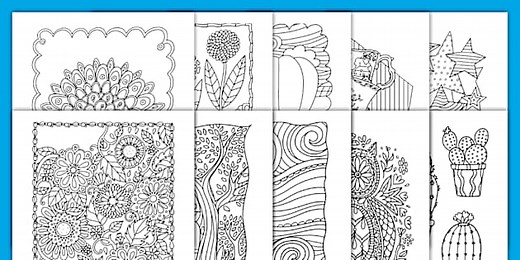 FREE Mindfulness Colouring Sheets Pack