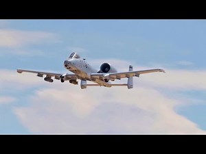 A-10 Thunderbolt II Test Cluster Bombs At NTTR