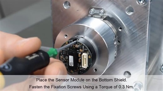 多圈无电池，免维护，如何在伺服电机上安装posital编码器 kit系列