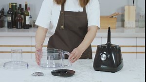 Food Processor,5 Cup Food Processor Vegetable Chopper for Chopping, Pureeing, Mixing, Shredding and Slicing,With 2 Variable Speeds Plus Pulse, 500 Watt, Safety Interlocking Design