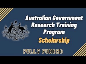 Australian Government Research Training Program 2025 | Application Process