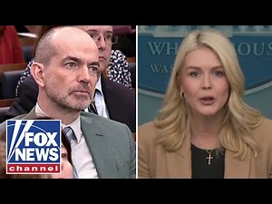 BRIEFING BRAWL: Leavitt slams 'BIASED REPORTER'