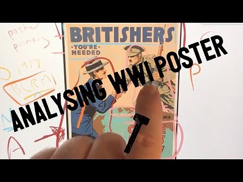 Source Analysis (WWI poster eg) - History Skills