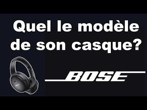 How do I find out the model of my Bose headphones?