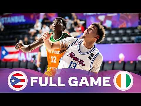 Round of 16 | PUR v CIV | Full Basketball Game | FIBA U17 Basketball World Cup 2026
