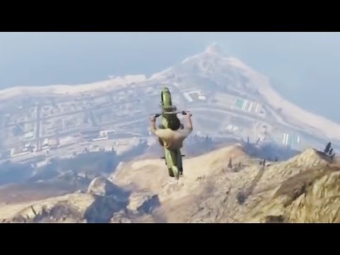 GTA V Unbelievable Crashes/Falls Funny Moments - Episode 02