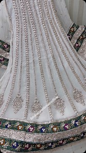 2.6K views · 24 reactions | #exclusivecollectionlaunch Gotta+Cut Dana+Sitara+Pearl work Sami stitched front back same Maxi Stuff : Pure Chiffon-Dyeable For Price and Order please DM World  wide delivery  ✈️ available Reseller’s also invited #pakistanidresses #girls #fashion #beautifull #dresses #handmade #traditionalwork #weddingdress #fashion #embroidery #mirrorwork #chikankari #gotta #mukaish #dresses | Bahawalpur Hand Embroidery | Facebook