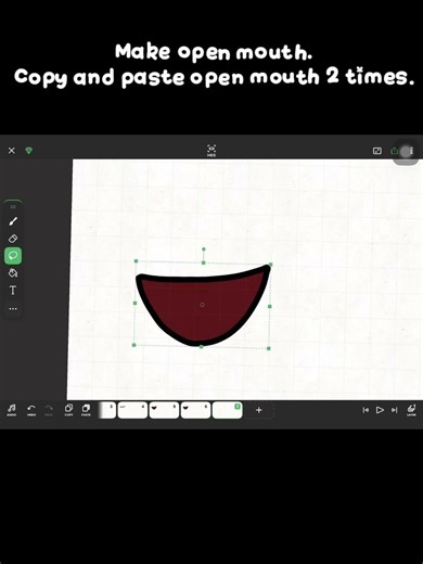 How to make a nice tpot styled Lip sync in FlipaClip! #tpot #bfdi #osc #animation #bfdia #objectshow