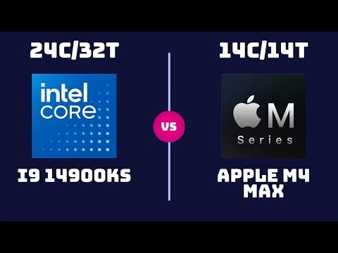 Intel Core i9-14900KS vs Apple M4 Max (14-Core) – CPU Comparison
