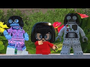 LEGO The Incredibles - All Characters in Edna Mode
