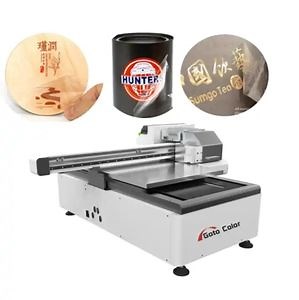 6090 UV Printer Digital Flatbed Printers Dual XP600 3D Emboss Varnish Printing Machine