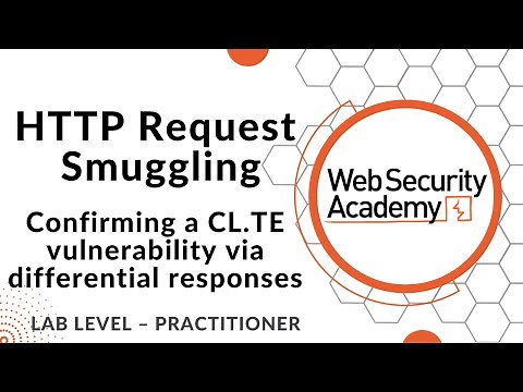 Lab: Confirming a CL.TE vulnerability via differential responses – HTTP Request Smuggling