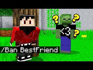 BANNING My Best Friend in Minecraft Pocket Edition.. (Realms SMP)