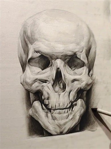 Portrait Sketch Study | Repin Academy Drawing Technique