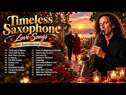 Most Beautiful Saxophone Playlist 🎷 The Ultimate Romantic Love Songs Collection for Dinner