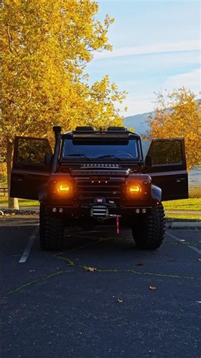 LS3 Swapped Defender 🔥 #ls3 #defender #landrover #landroverdefender #cinematic #4k