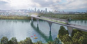 Construction work begins underground for the city's new REM electric train system | Urbanized