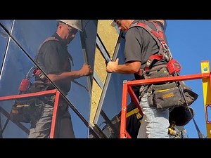 Solstex® by Elemex - Solar Facade System Installation