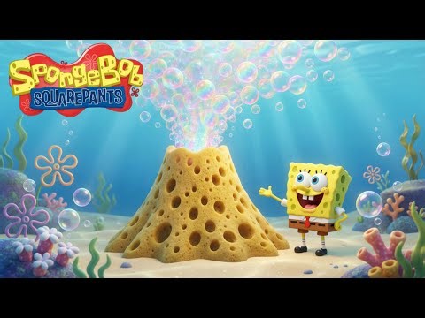 Spongebob and the Mystery of the Bubble Volcano | Full Episode | Animation