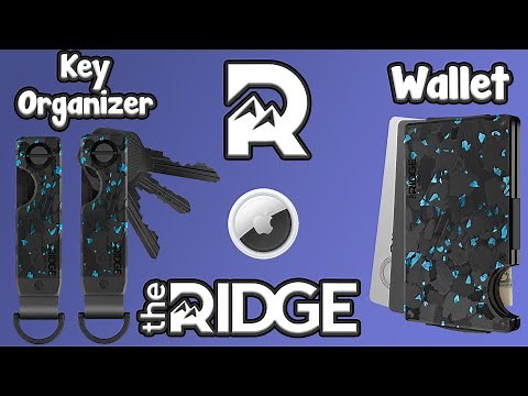 THE RIDGE Wallet & Key Holder, Air Tag Cash Strap & Money Clip Installation EVERYTHING IN 5 MINUTES