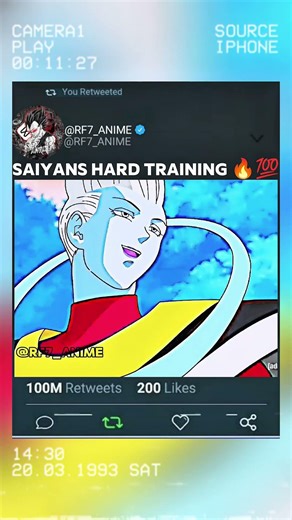 Saiyans Hard Training #dbs #dbz #anime #shorts