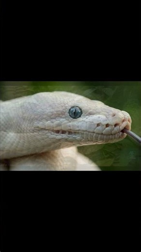 Rare White Python in 4K: Cinematic Jungle Encounter