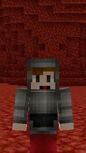 HOW TO SURVIVE IN THE NETHER? 🤯⛏️ #shorts