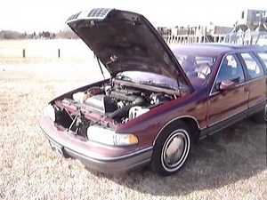 Walk around video of my new 1992 Oldsmobile Custom Cruiser wagon