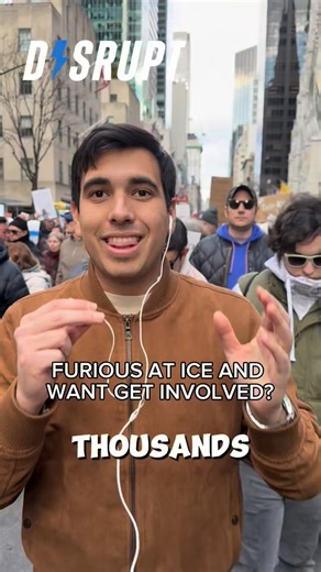 Disrupt on Instagram: "Are you furious at what ICE and this administration is doing and want to get involved? Join Disrupt as we build the counter to Turning Point USA and build sustained long term power through chapters all across the country. 🔗 disruptpac.org #politics #ICE #trump #fyp #news"