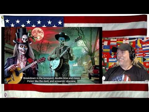🔥Banjo In The Graveyard 🪕 | Hillbilly Hellfire | 💀 Bluegrass Power Metal ⚡ - REACTION
