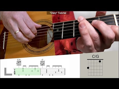 "Diary" Guitar Tutorial