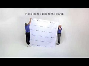 8x8 "5 Minute Setup"® Step and Repeat Banner System - Set up Guide