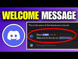 How To Set Up Welcome Channel on Discord Server