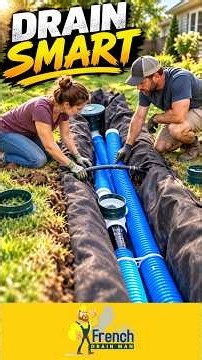 How DIYers Can Build a Yard Drain and French Drain Together