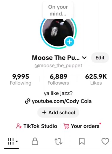 RIP: @Moose_the_puppet