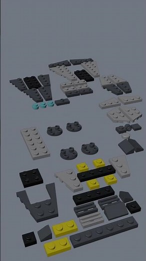 Lego Mini Star Wars First Order Star Destroyer | Satisfying Timelapse 💡