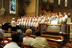 "Rachie", frequently sung to the hymn "I Bob Un Sydd Ffyddlon", is a Welsh hymn tune. The music was composed by Dr. Caradog Roberts (1878-1935), with lyrics by Henry Lloyd, who is better known by his Bard name Ap Hefin. The lyrics are a call to battle, as can be seen from the English translation. The hymn is still a popular choice at Welsh rugby matches. Welsh & English lyrics are available at http://www.madog.org/dysgwyr/caneuon/can06.html The composer of the hymn tune was born in Rhosllanerchr