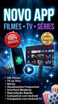 NOVO APP GRÁTIS para Android e Android TV! Assista Filmes, Séries e TV em HD #filmes #series #tv